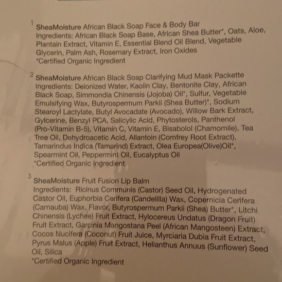 COPY - Shea moisture brand box of “Shea Faves” 5 items of Shea’s popular items - Picture 5 of 6